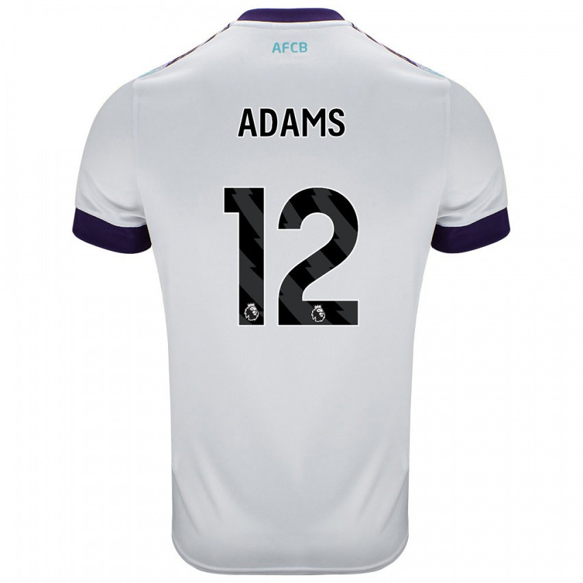 Criança Camisola Tyler Adams #12 Roxo Verde Branco Alternativa 2024/25 Camisa