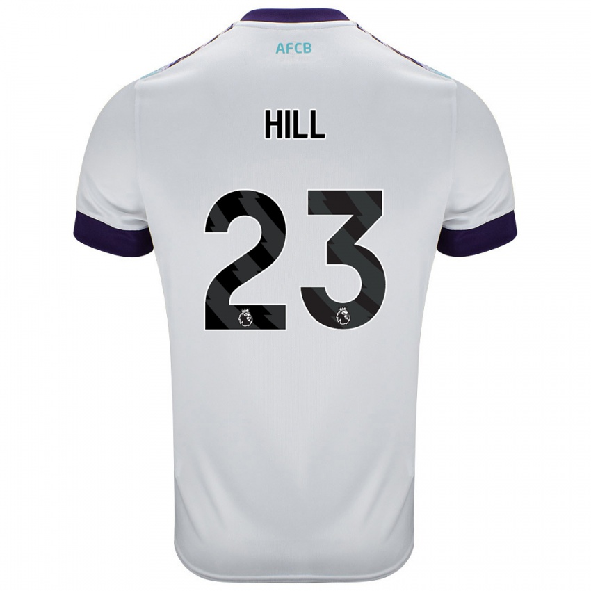 Criança Camisola James Hill #23 Roxo Verde Branco Alternativa 2024/25 Camisa