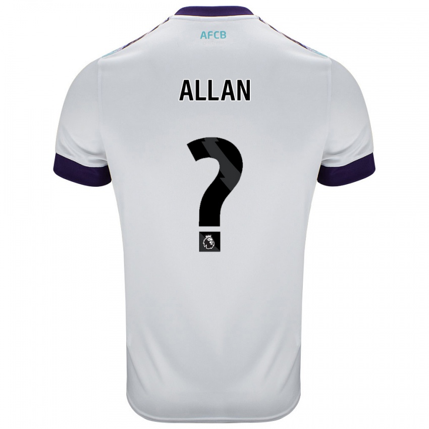 Criança Camisola Mack Allan #0 Roxo Verde Branco Alternativa 2024/25 Camisa