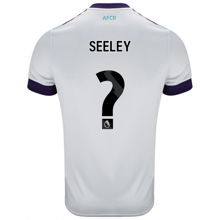 Criança Camisola Will Seeley #0 Roxo Verde Branco Alternativa 2024/25 Camisa