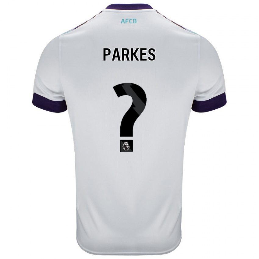 Criança Camisola Sonny Parkes #0 Roxo Verde Branco Alternativa 2024/25 Camisa