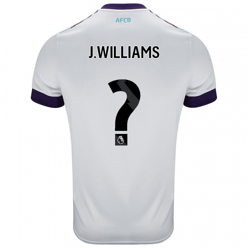 Criança Camisola Jay Williams #0 Roxo Verde Branco Alternativa 2024/25 Camisa