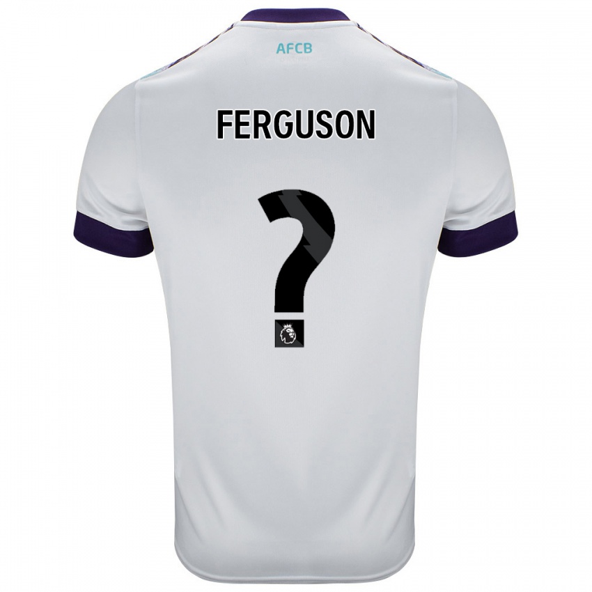 Criança Camisola Josh Ferguson #0 Roxo Verde Branco Alternativa 2024/25 Camisa