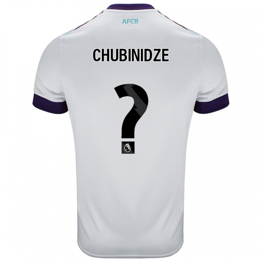 Criança Camisola George Chubinidze #0 Roxo Verde Branco Alternativa 2024/25 Camisa