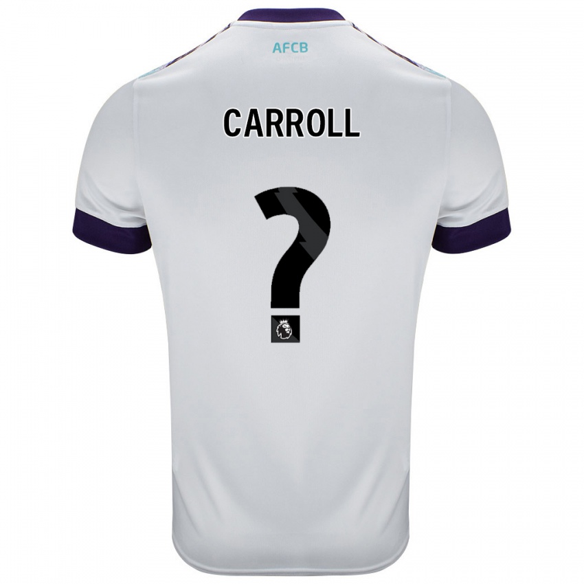 Criança Camisola Ryan Carroll #0 Roxo Verde Branco Alternativa 2024/25 Camisa