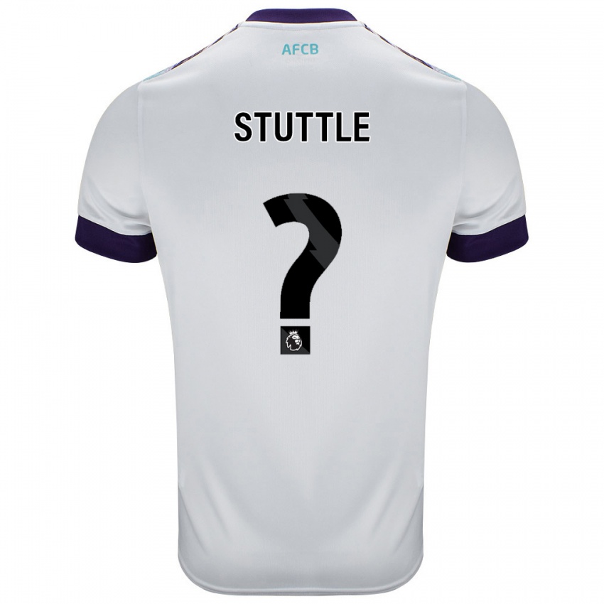 Criança Camisola Jonny Stuttle #0 Roxo Verde Branco Alternativa 2024/25 Camisa