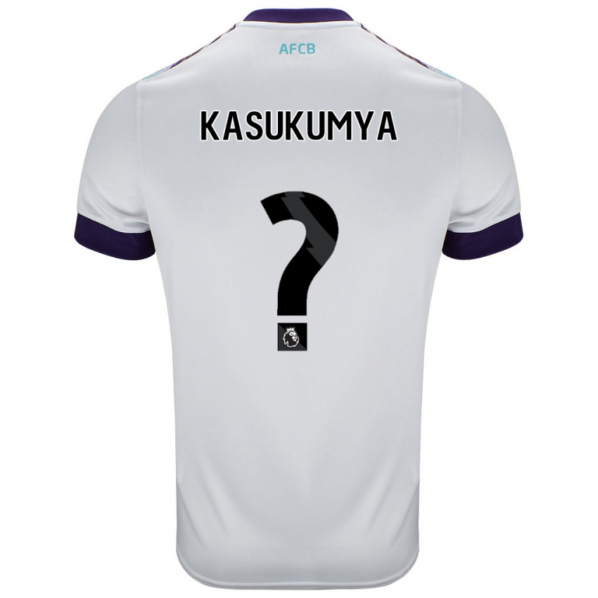 Criança Camisola Kashanga Kasukumya #0 Roxo Verde Branco Alternativa 2024/25 Camisa