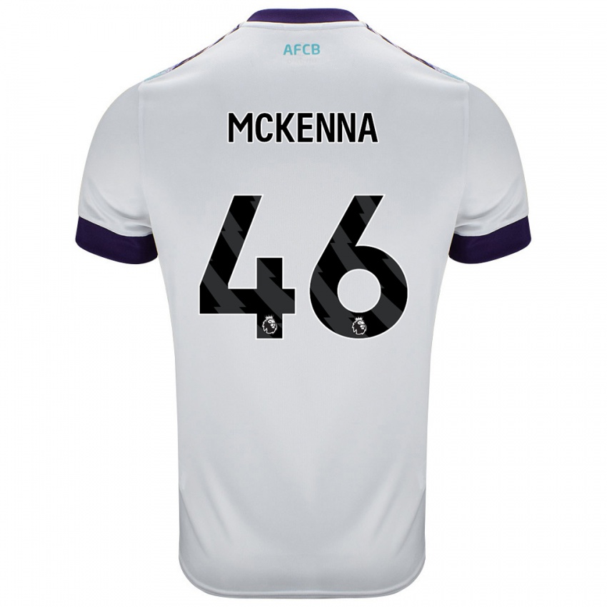 Criança Camisola Callan Mckenna #46 Roxo Verde Branco Alternativa 2024/25 Camisa