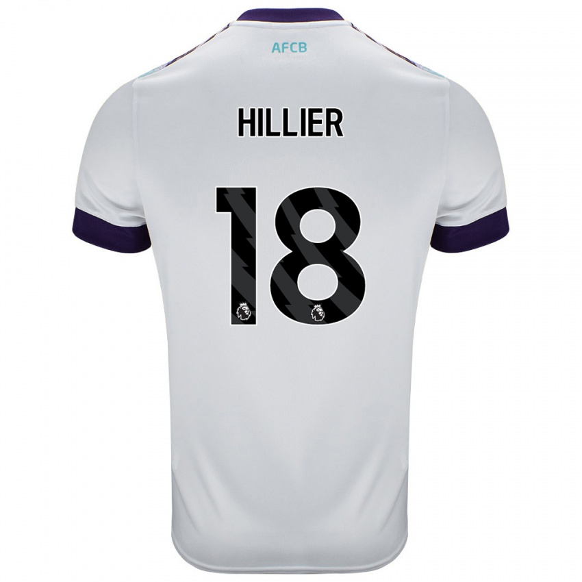 Criança Camisola Gemma Hillier #18 Roxo Verde Branco Alternativa 2024/25 Camisa