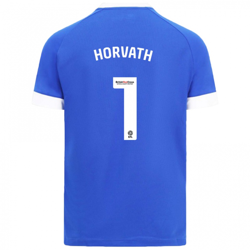 Homem Camisola Ethan Horvath #1 Céu Azul Principal 2024/25 Camisa