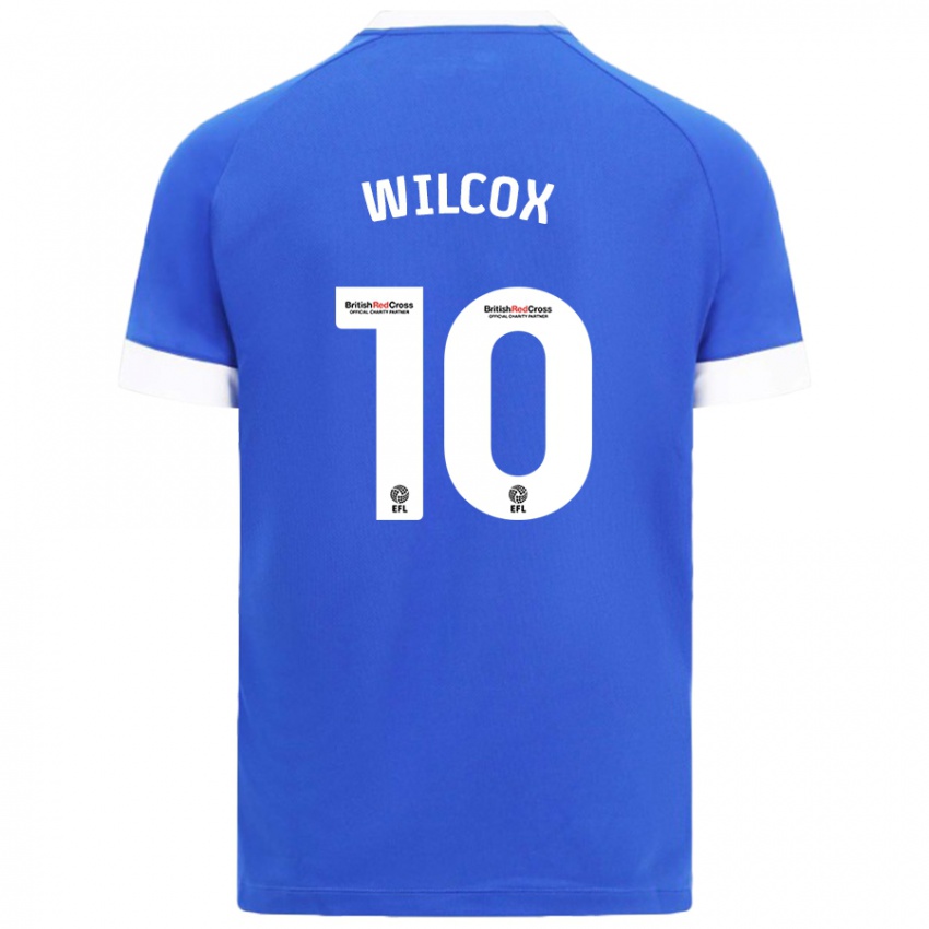 Homem Camisola Danielle Wilcox #10 Céu Azul Principal 2024/25 Camisa