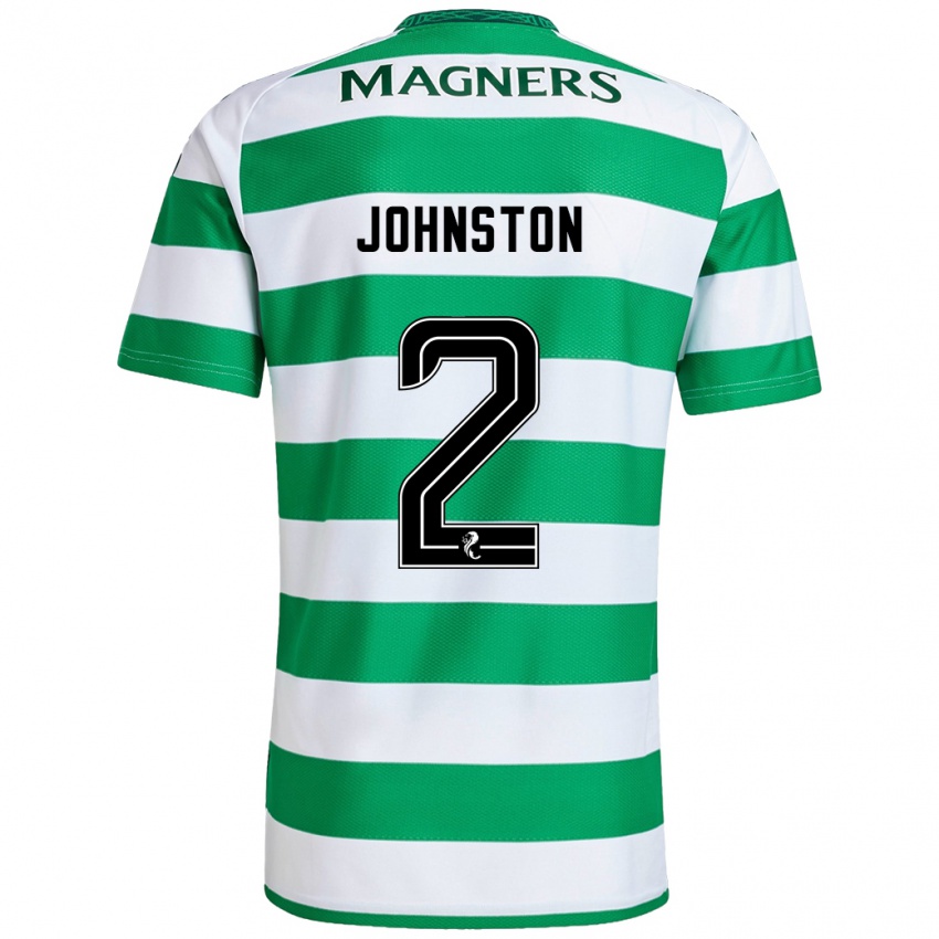 Homem Camisola Alistair Johnston #2 Branco Verde Principal 2024/25 Camisa