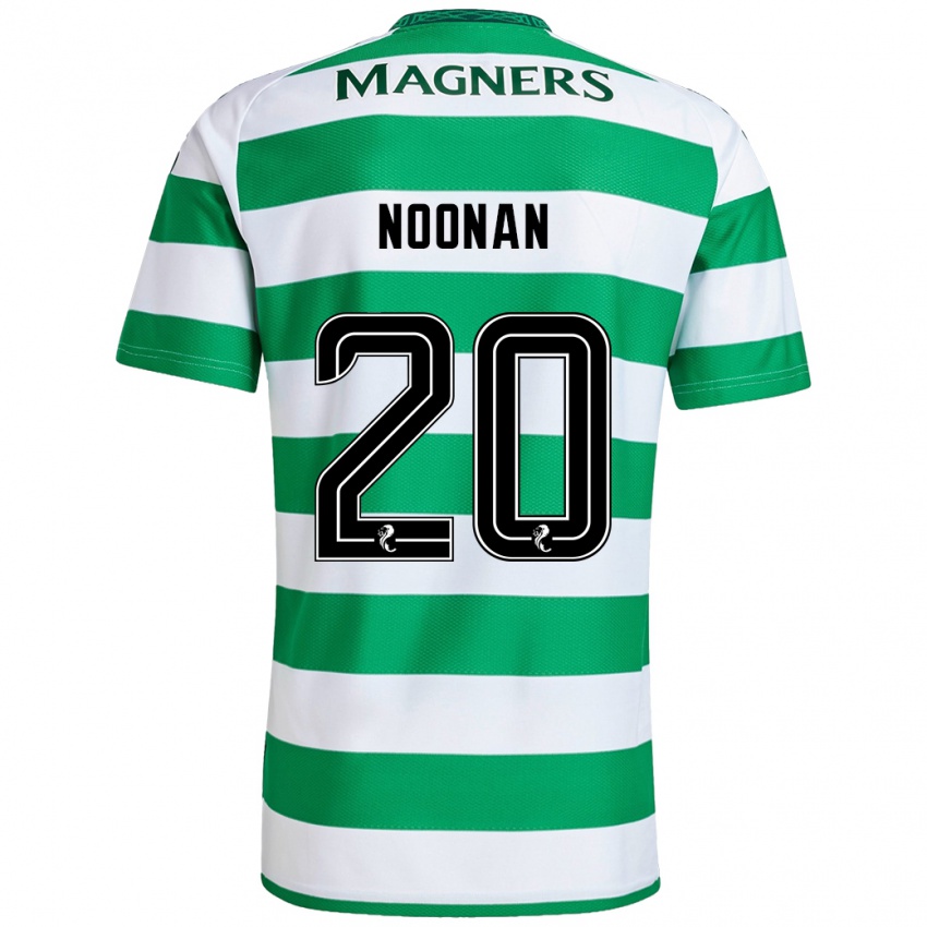 Homem Camisola Saoirse Noonan #20 Branco Verde Principal 2024/25 Camisa