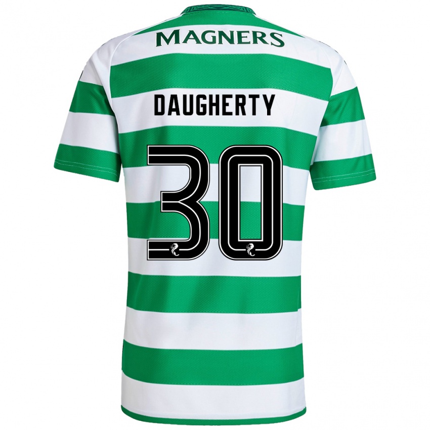 Homem Camisola Kelsey Daugherty #30 Branco Verde Principal 2024/25 Camisa