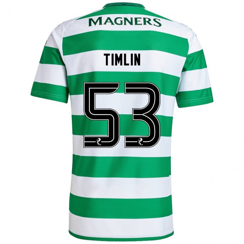 Homem Camisola Sophie Timlin #53 Branco Verde Principal 2024/25 Camisa