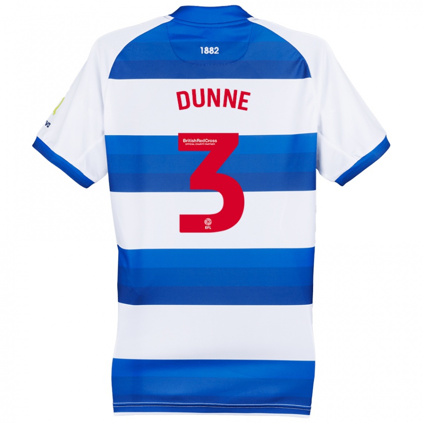 Homem Camisola Jimmy Dunne #3 Azul Branco Principal 2024/25 Camisa