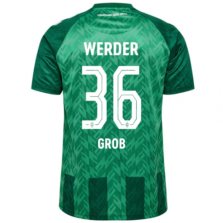 Homem Camisola Christian Groß #36 Verde Principal 2024/25 Camisa