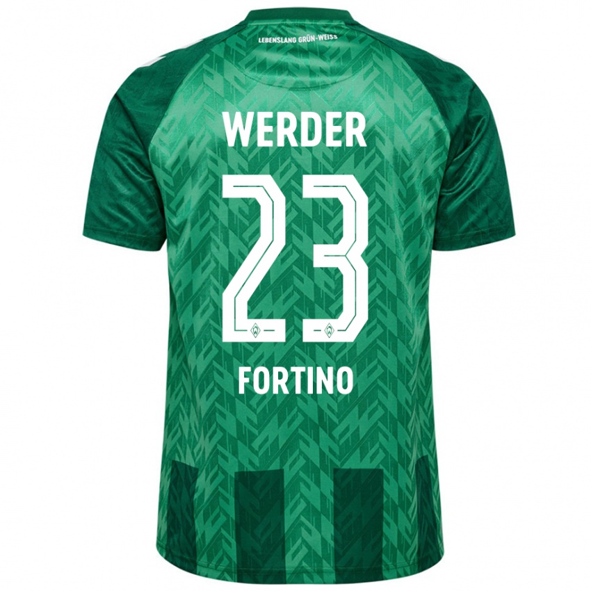 Homem Camisola Pierro Miguel Fortino #23 Verde Principal 2024/25 Camisa