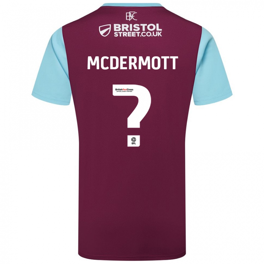 Homem Camisola Tommy Mcdermott #0 Crédito Borboleta Azul Principal 2024/25 Camisa