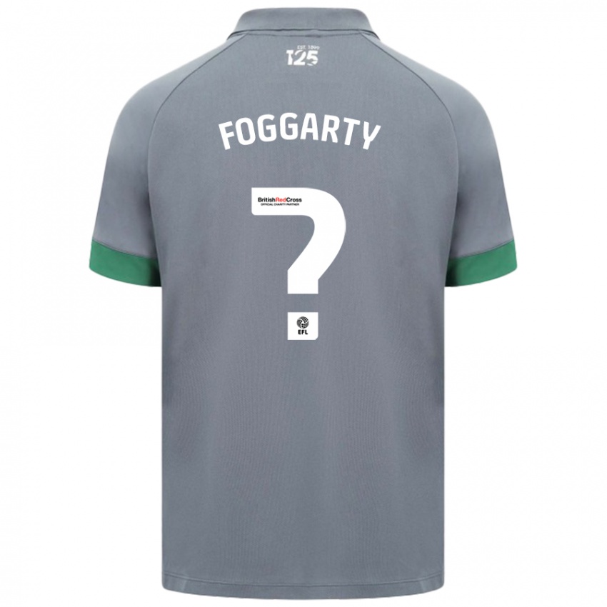 Homem Camisola Corey Foggarty #0 Cinza Escuro Alternativa 2024/25 Camisa