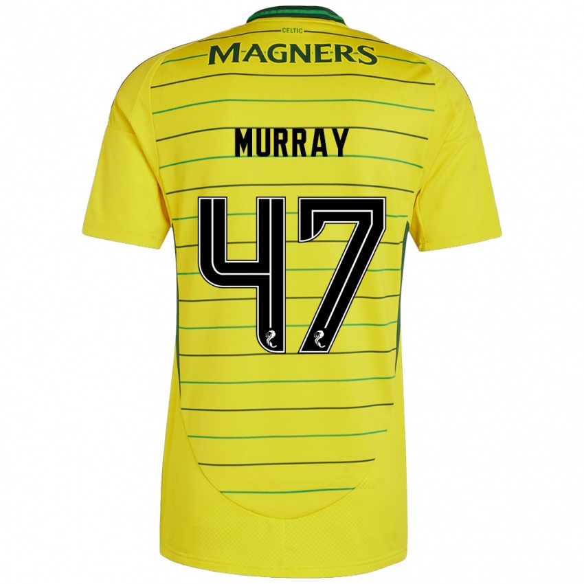 Homem Camisola Dane Murray #47 Amarelo Alternativa 2024/25 Camisa