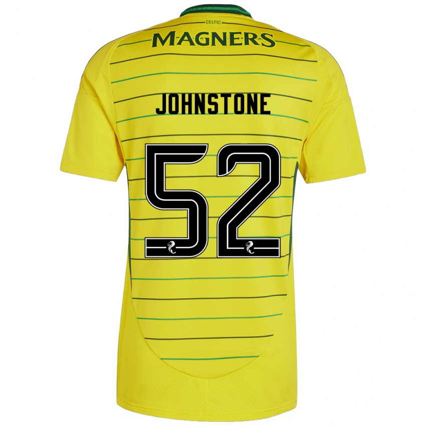 Homem Camisola Rachael Johnstone #52 Amarelo Alternativa 2024/25 Camisa