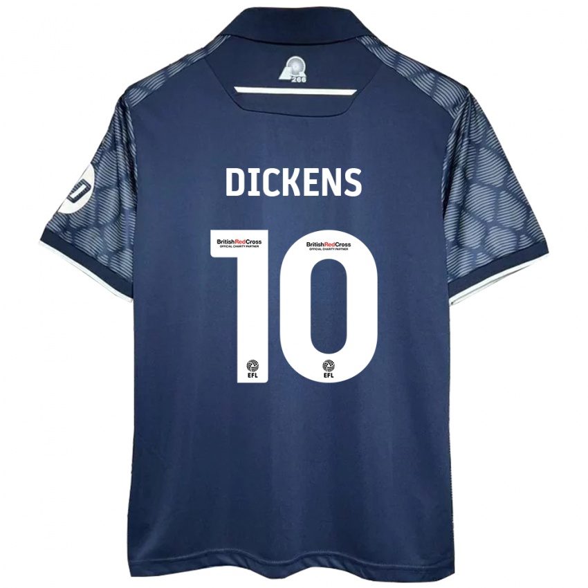 Homem Camisola Tj Dickens #10 Preto Alternativa 2024/25 Camisa