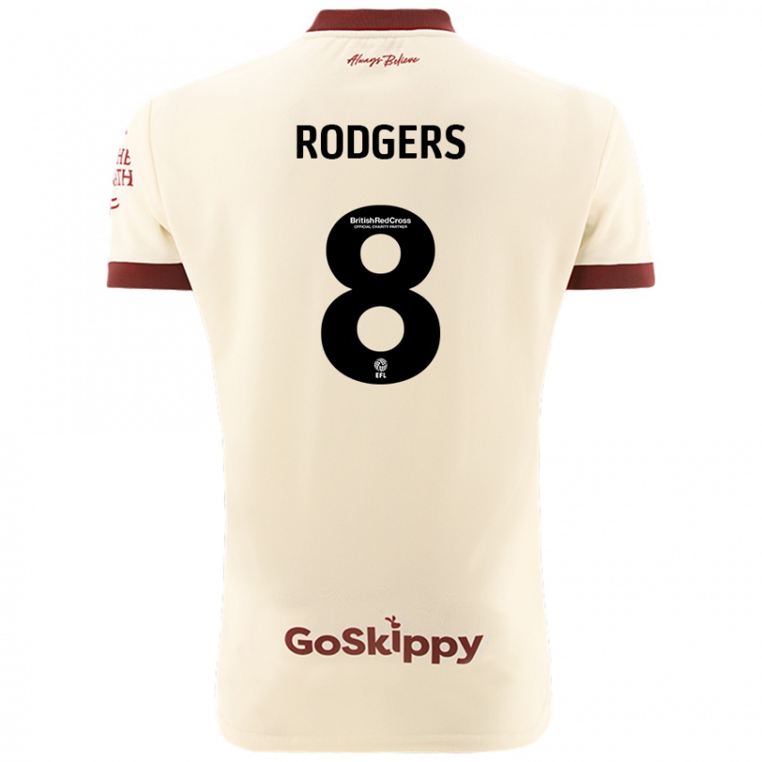 Homem Camisola Amy Rodgers #8 Creme Branco Alternativa 2024/25 Camisa