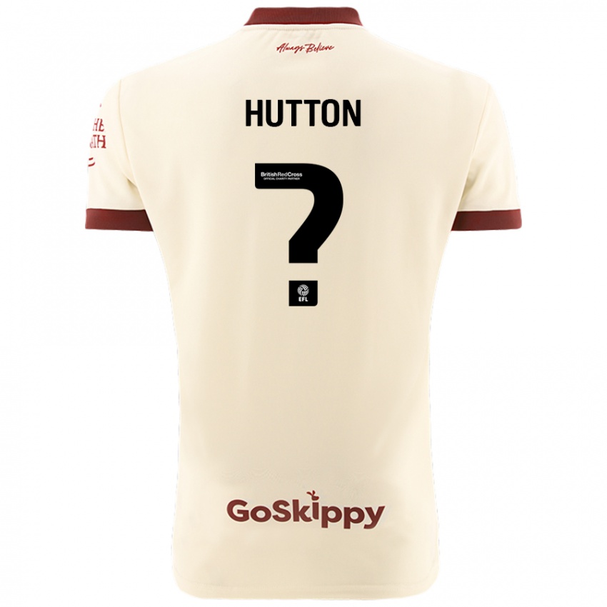 Homem Camisola Callum Hutton #0 Creme Branco Alternativa 2024/25 Camisa