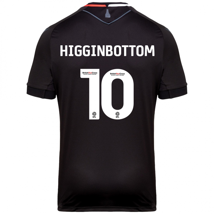 Homem Camisola Alice Higginbottom #10 Preto Alternativa 2024/25 Camisa