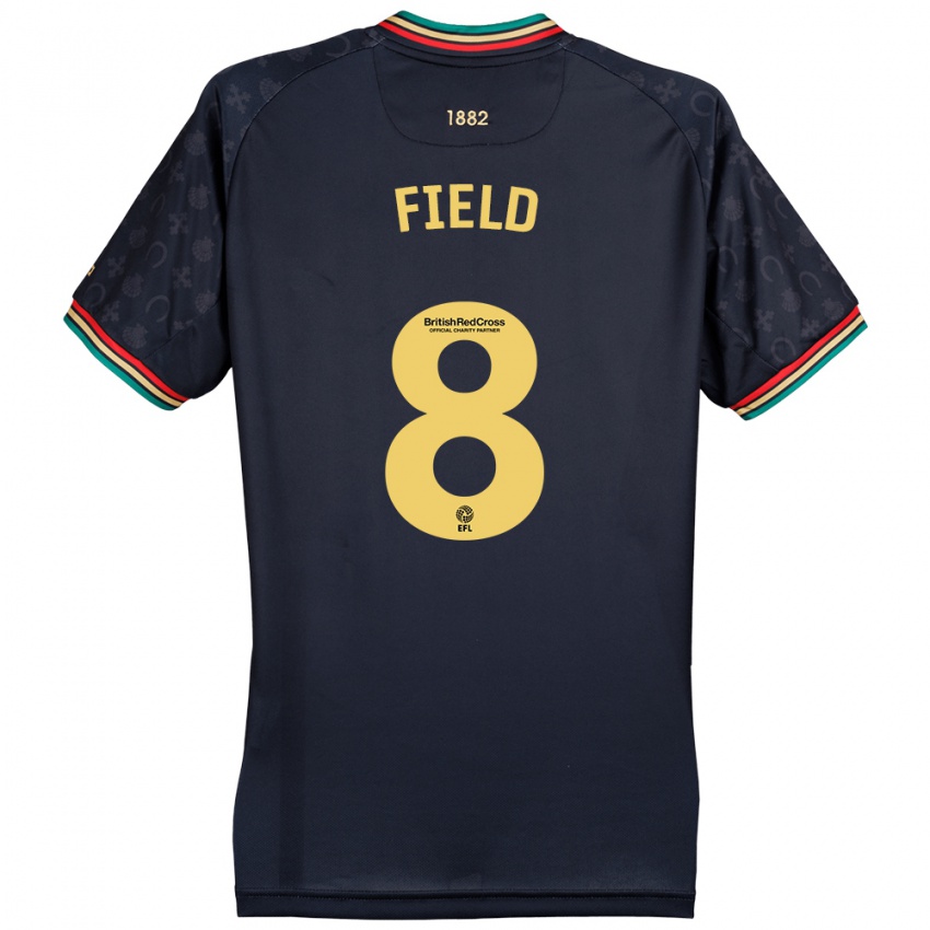 Homem Camisola Sam Field #8 Azul Da Marinha Escura Alternativa 2024/25 Camisa