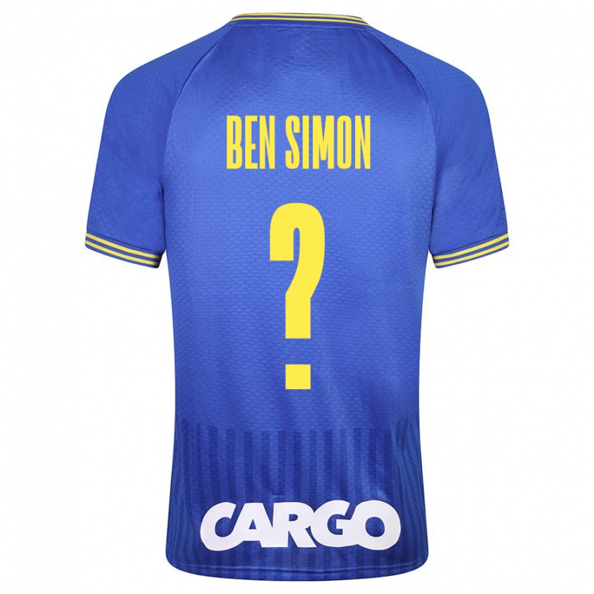 Homem Camisola Ilay Ben Simon #0 Branco Alternativa 2024/25 Camisa