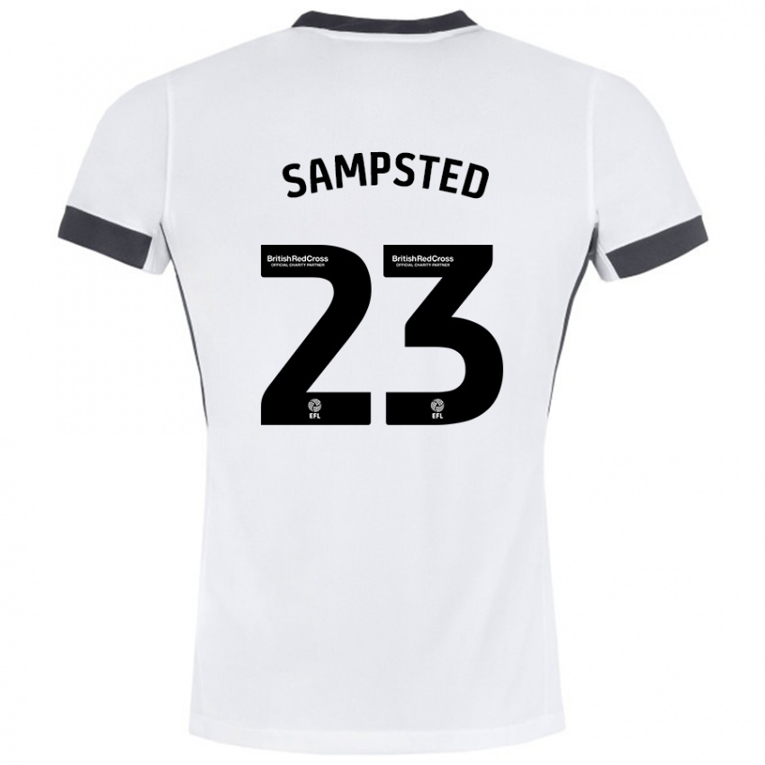 Homem Camisola Alfons Sampsted #23 Preto Branco Alternativa 2024/25 Camisa