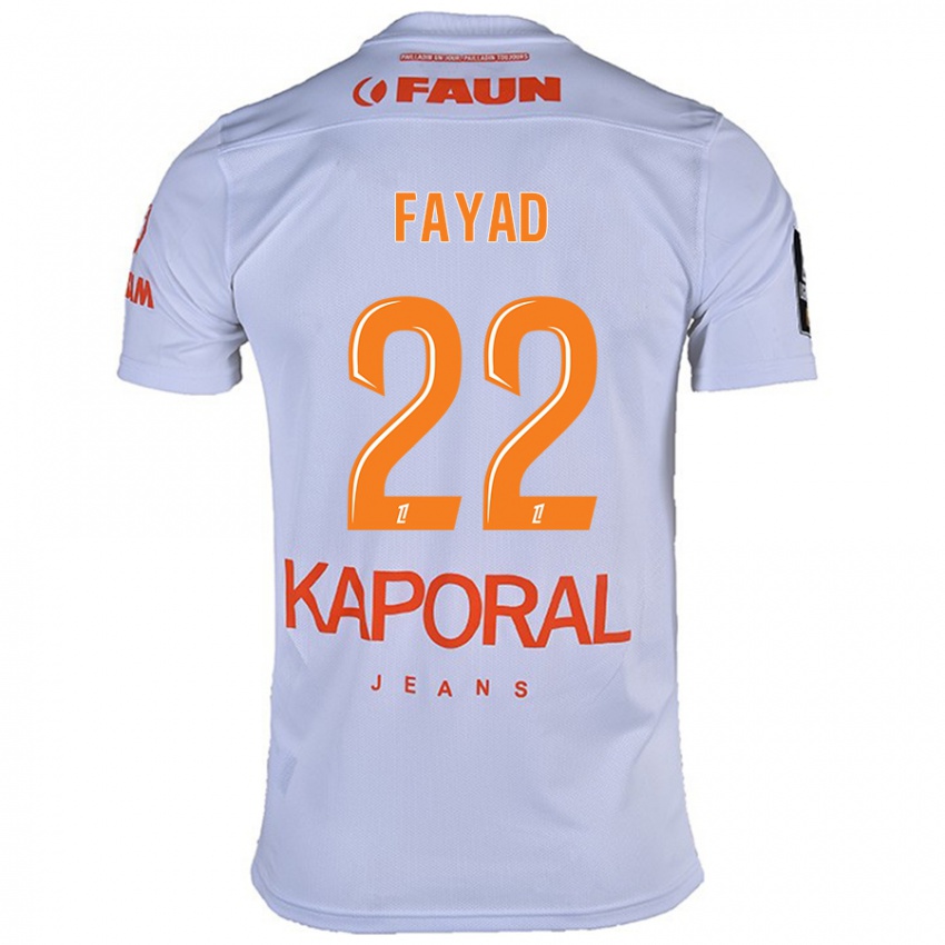 Homem Camisola Khalil Fayad #22 Branco Alternativa 2024/25 Camisa