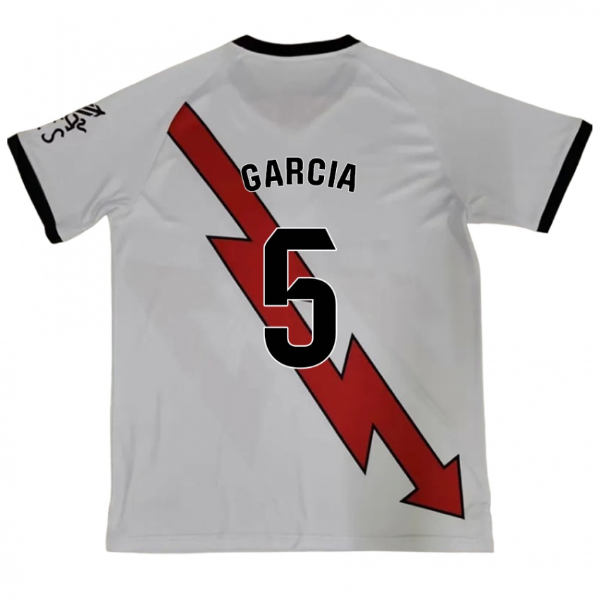 Homem Camisola Miguel García #5 Vermelho Alternativa 2024/25 Camisa