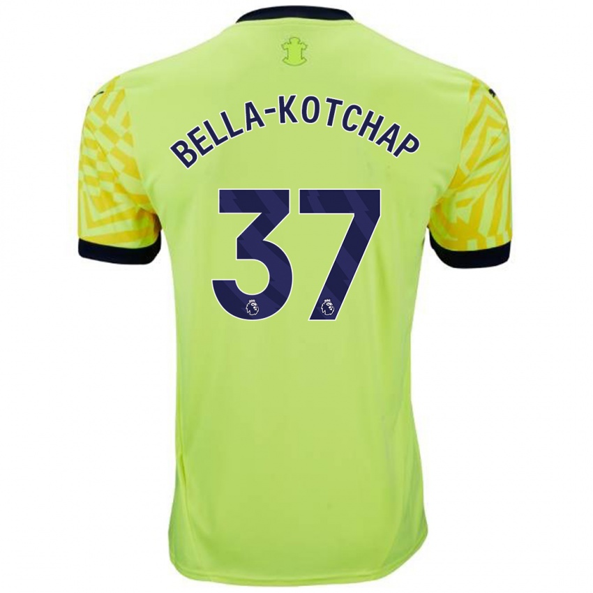 Homem Camisola Armel Bella-Kotchap #37 Amarelo Alternativa 2024/25 Camisa