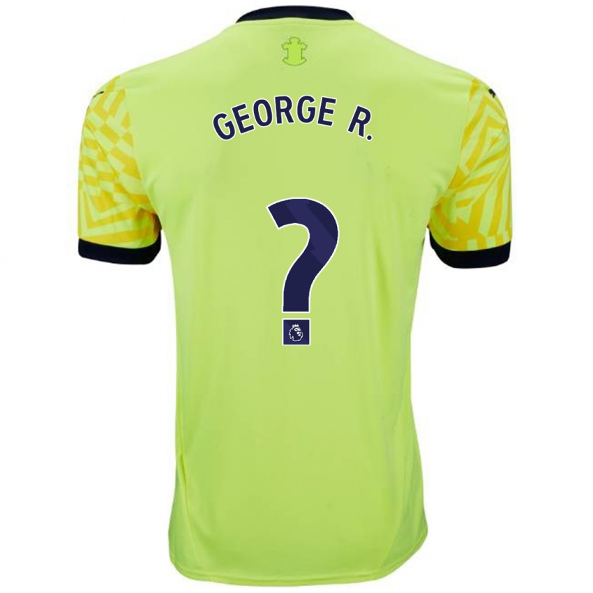 Homem Camisola George Robinson #0 Amarelo Alternativa 2024/25 Camisa