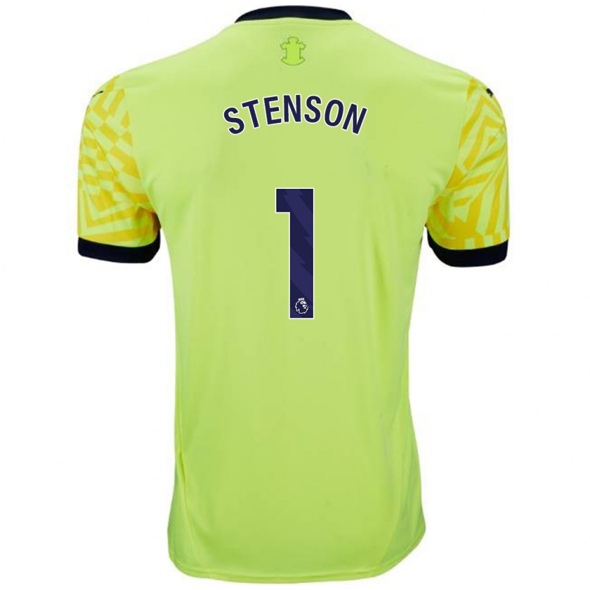 Homem Camisola Fran Stenson #1 Amarelo Alternativa 2024/25 Camisa