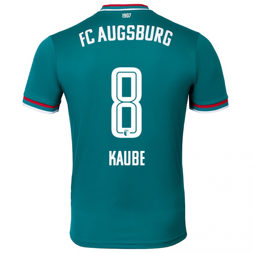 Homem Camisola Moritz Kaube #8 Verde Escuro Alternativa 2024/25 Camisa