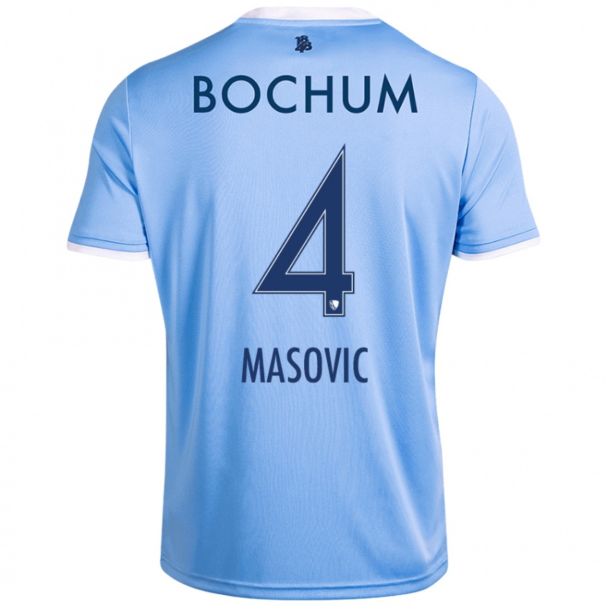 Homem Camisola Erhan Masovic #4 Celeiro Azul Alternativa 2024/25 Camisa