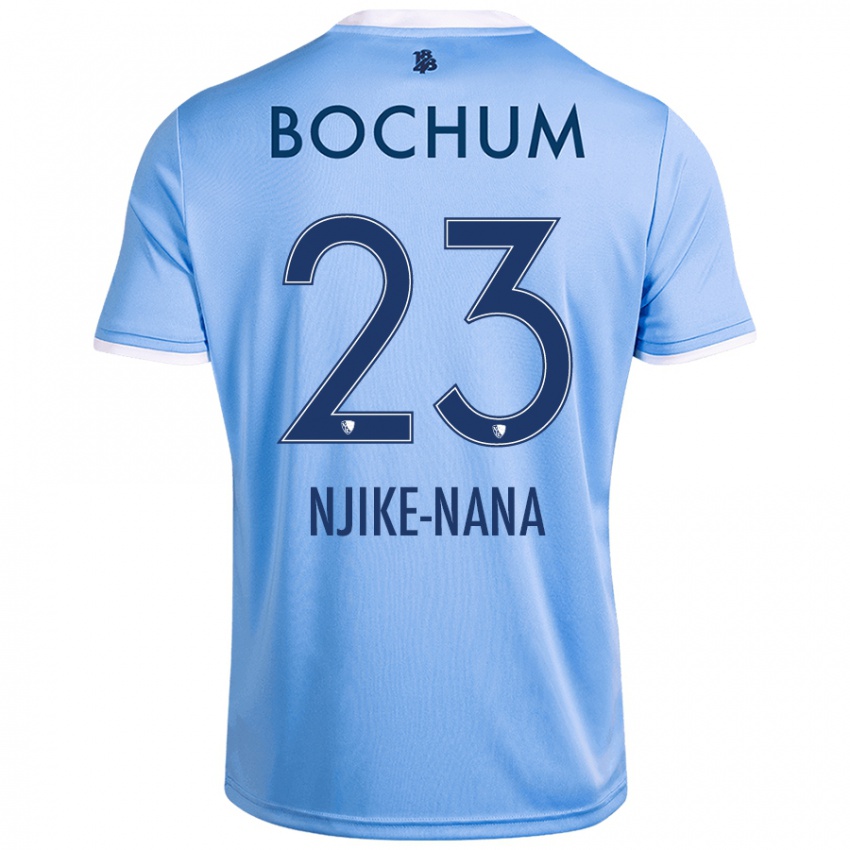 Homem Camisola Jean-Philippe Njike-Nana #23 Celeiro Azul Alternativa 2024/25 Camisa