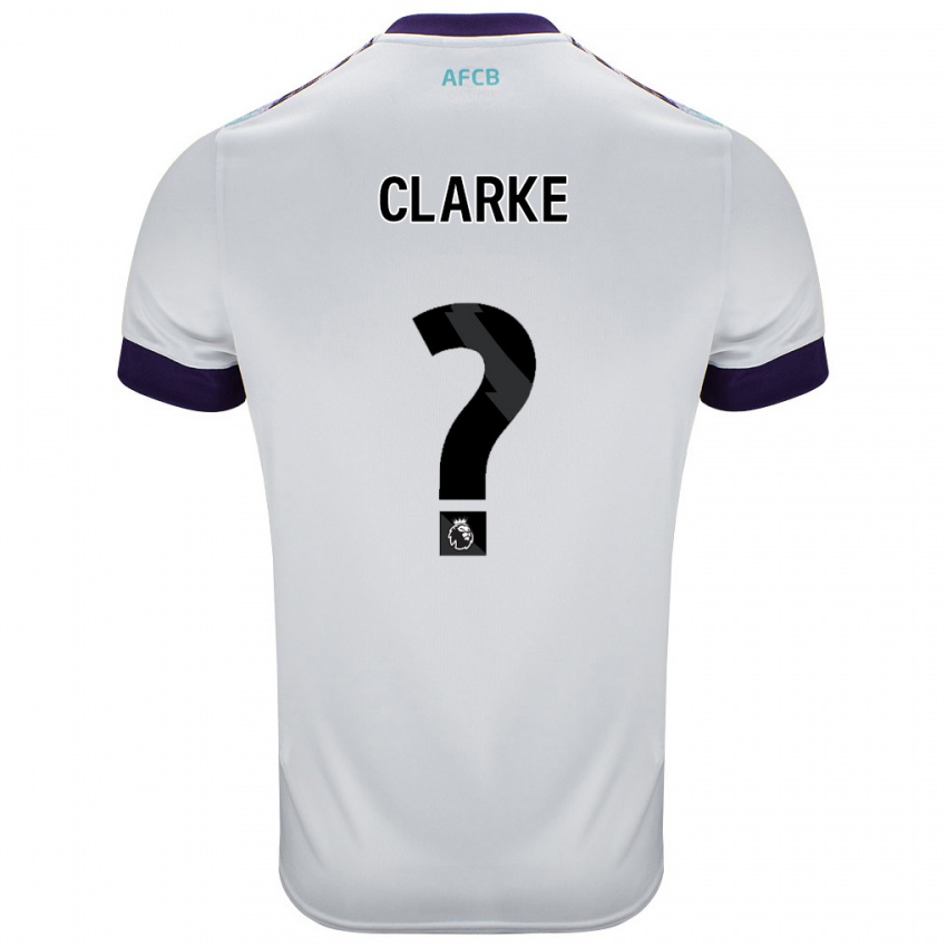 Homem Camisola Ashley Clarke #0 Roxo Verde Branco Alternativa 2024/25 Camisa