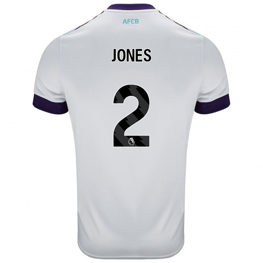 Homem Camisola Abby Jones #2 Roxo Verde Branco Alternativa 2024/25 Camisa