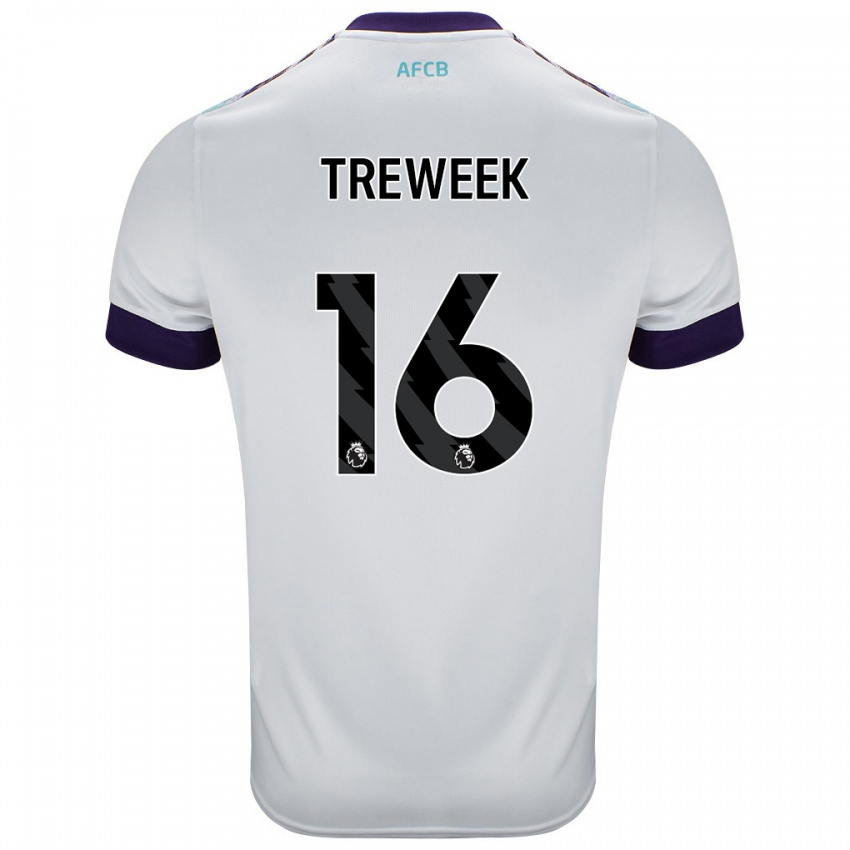 Homem Camisola Jess Treweek #16 Roxo Verde Branco Alternativa 2024/25 Camisa