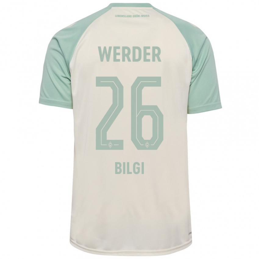 Mulher Camisola Süleyman Bilgi #26 Verde Claro Off-White Alternativa 2024/25 Camisa