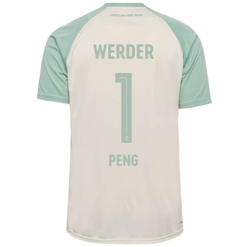 Mulher Camisola Livia Peng #1 Verde Claro Off-White Alternativa 2024/25 Camisa