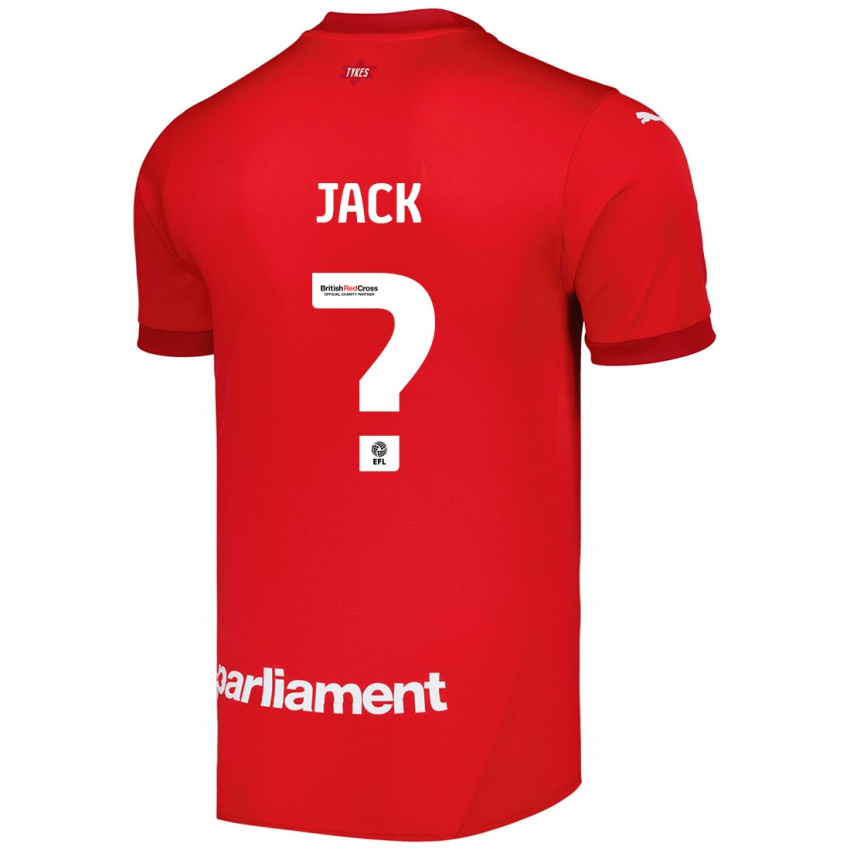 Criança Camisola Jack Woodcock #0 Vermelho Principal 2024/25 Camisa