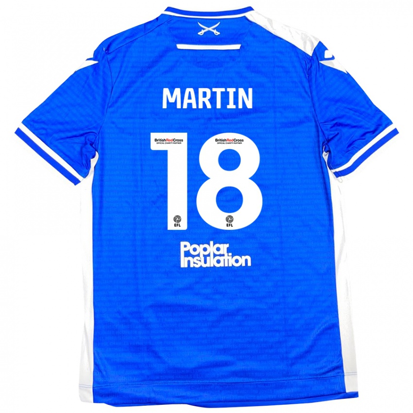 Criança Camisola Chris Martin #18 Branco Azul Principal 2024/25 Camisa