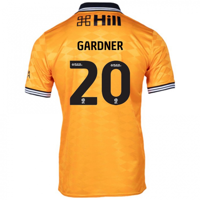 Criança Camisola Gary Gardner #20 Laranja Principal 2024/25 Camisa