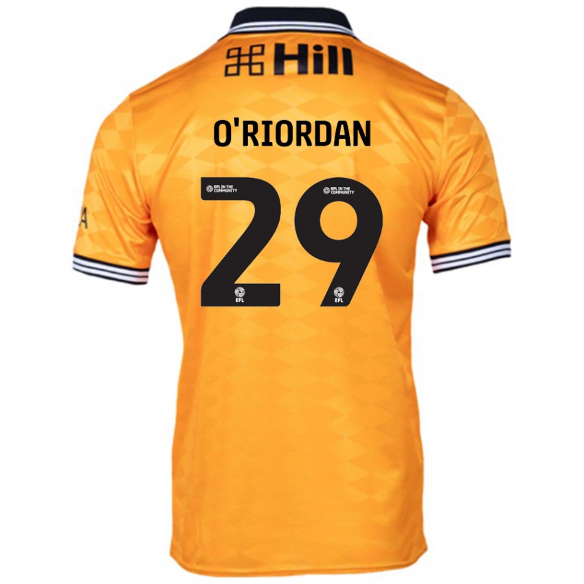 Criança Camisola Connor O'riordan #29 Laranja Principal 2024/25 Camisa